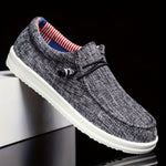 Men's Loafer Canvas Slip On Lightweight Casual