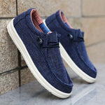 Men's Loafer Canvas Slip On Lightweight Casual