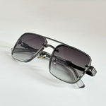 Milan Aviator-Sonnenbrille mit eckigen Gläsern