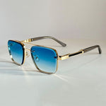Milan Aviator-Sonnenbrille mit eckigen Gläsern