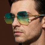 Medici rahmenlose Sonnenbrille