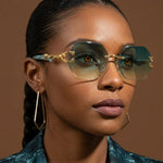 Medici rahmenlose Sonnenbrille