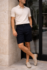 George | Linen Blend Tailored Relaxed Fit Shorts