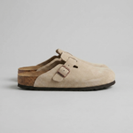 Owen | Suede Clogs with Adjustable Buckle Comfort Loafers