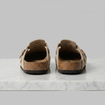 Owen | Suede Clogs with Adjustable Buckle Comfort Loafers