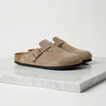 Owen | Suede Clogs with Adjustable Buckle Comfort Loafers