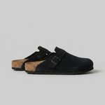 Owen | Suede Clogs with Adjustable Buckle Comfort Loafers