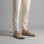 Owen | Suede Clogs with Adjustable Buckle Comfort Loafers
